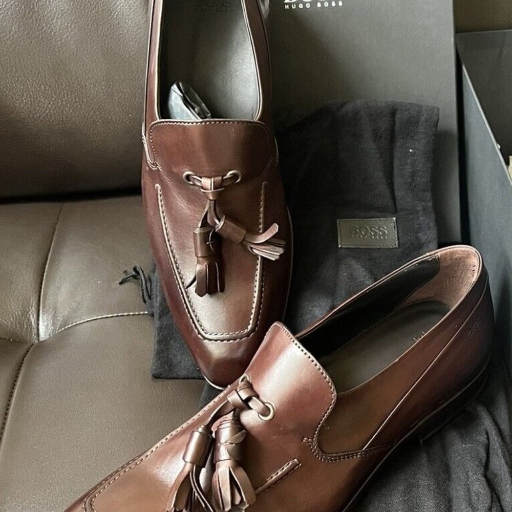 New Hugo Boss Dress Loafers - US10/UK9